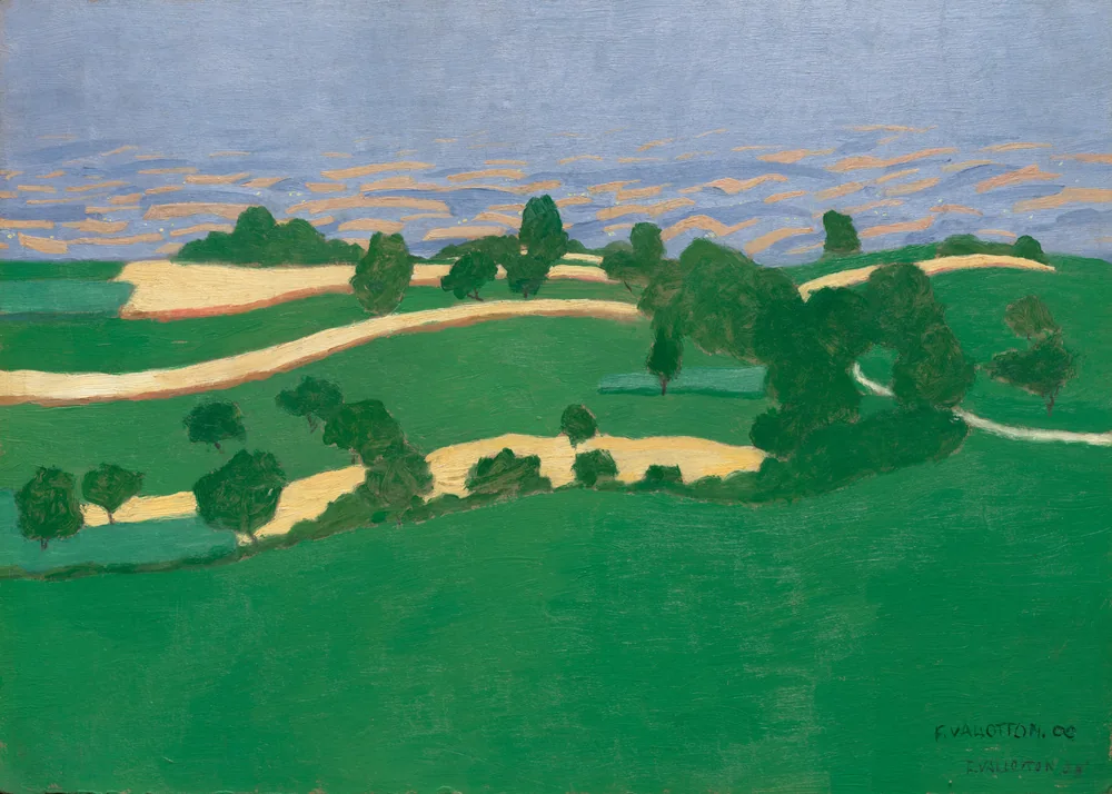 Félix Vallotton, Corn Fields, 1900